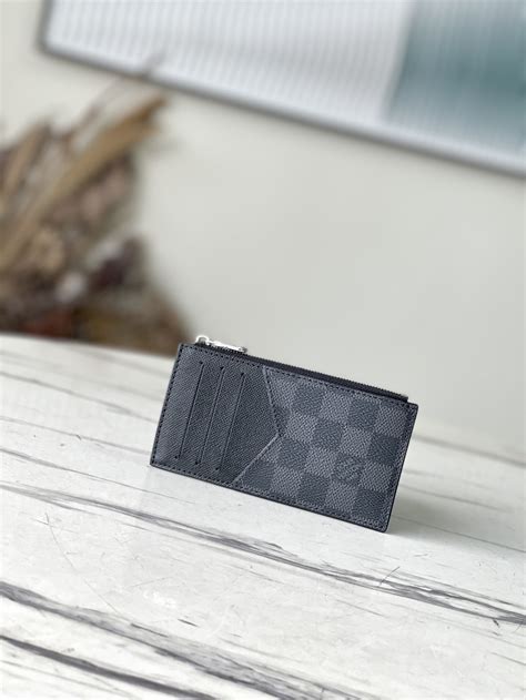 louis vuitton damier graphite credit card holder|Coin Card Holder Damier Graphite Canvas .